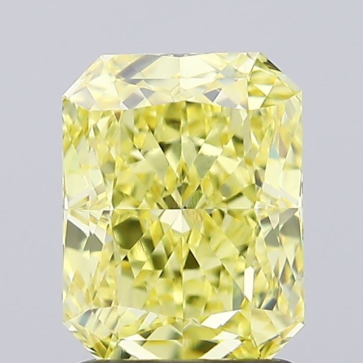 1.65 Carat Radiant Shaped, Ideal Cut, VS1 Clarity, IGI Certified Lab Grown Diamond