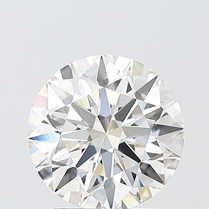 2.08 Carat Round Shaped, Ideal Cut, E Color, VVS2 Clarity, IGI Certified Lab Grown Diamond