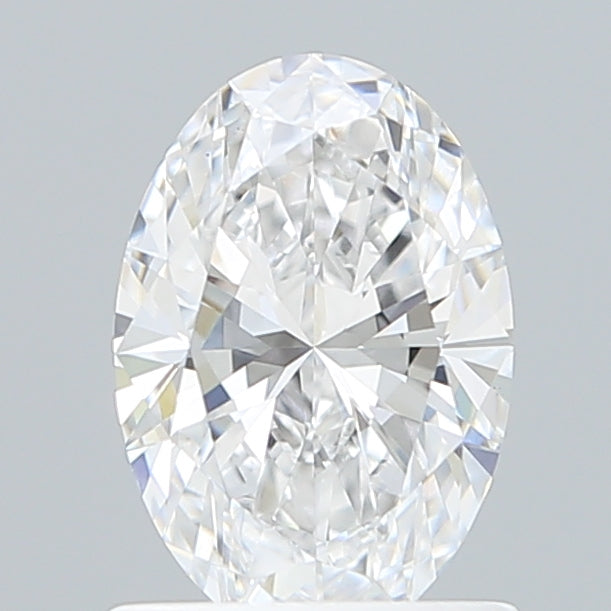 1.09 Carat Oval Shaped, Ideal Cut, D Color, VVS2 Clarity, IGI Certified Lab Grown Diamond