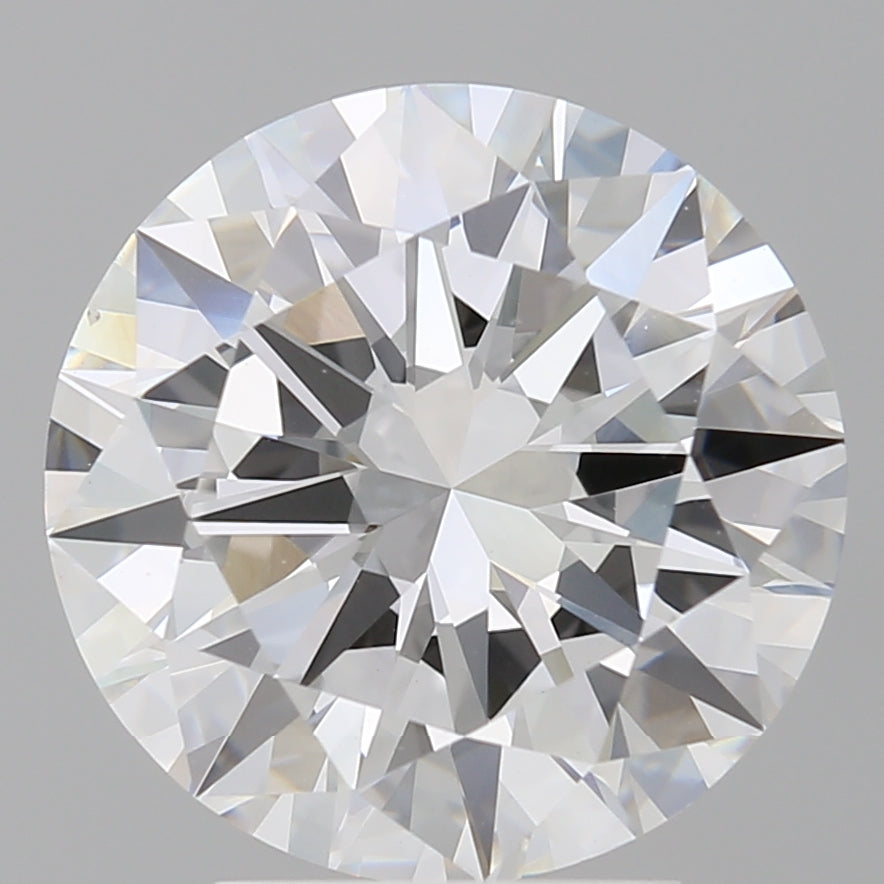 4.00 Carat Round Shaped, Excellent Cut, E Color, VS1 Clarity, IGI Certified Lab Grown Diamond