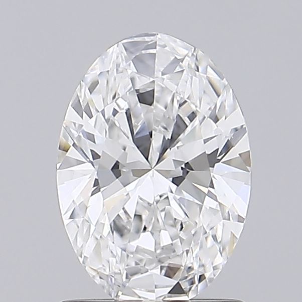 1.08 Carat Oval Shaped, Ideal Cut, D Color, VS1 Clarity, IGI Certified Lab Grown Diamond
