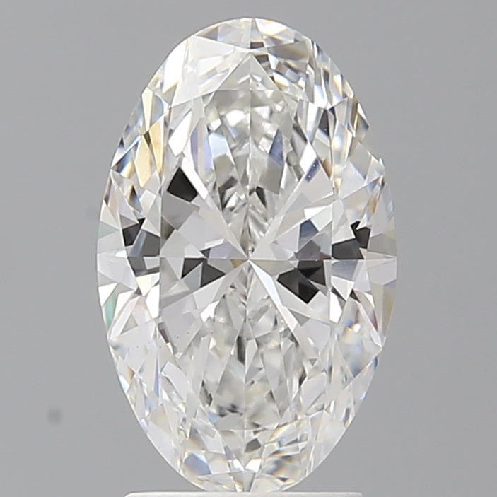 2.55 Carat Oval Shaped, Ideal Cut, F Color, VS1 Clarity, IGI Certified Lab Grown Diamond