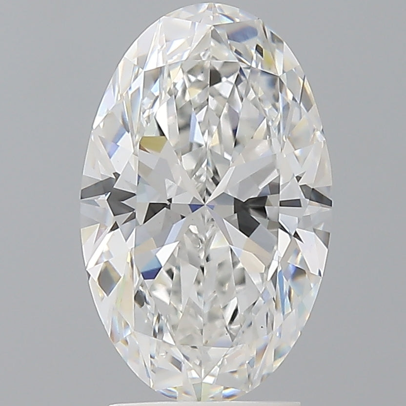 3.01 Carat Oval Shaped, Ideal Cut, E Color, VS1 Clarity, IGI Certified Lab Grown Diamond