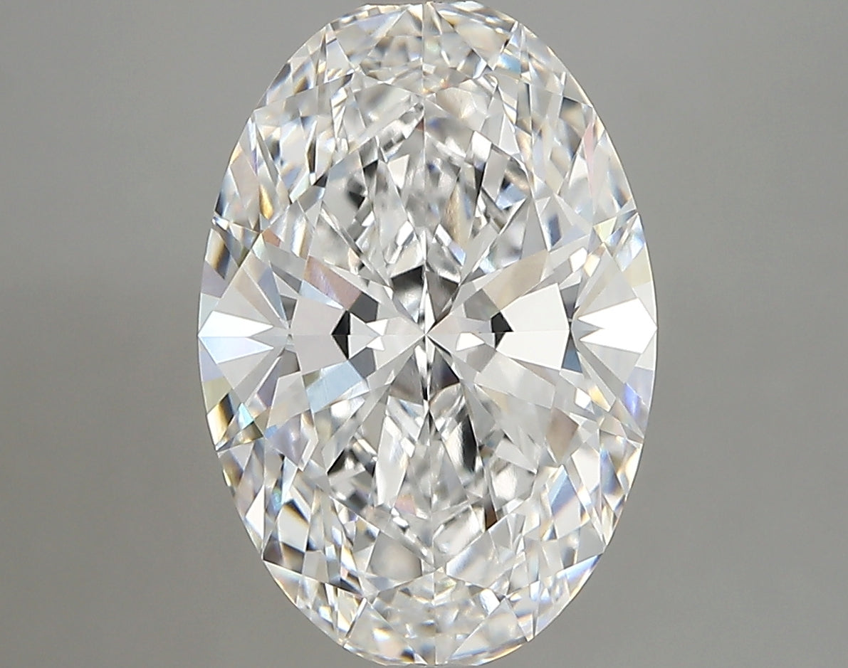 4.26 Carat Oval Shaped, Very Good Cut, D Color, VVS1 Clarity, IGI Certified Lab Grown Diamond