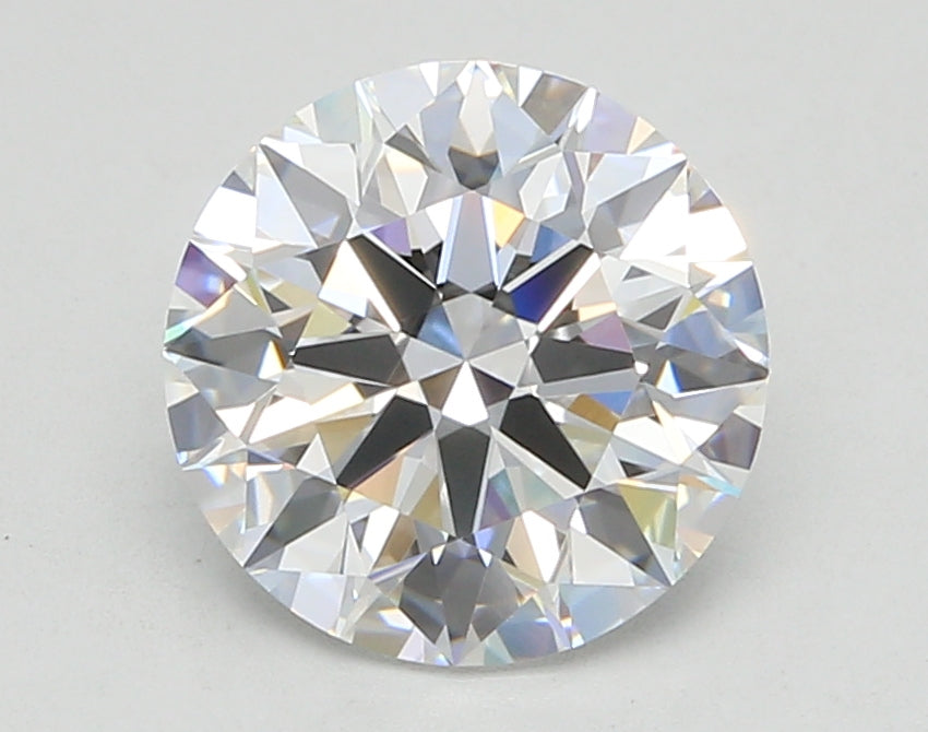 3.05 Carat Round Shaped, Ideal Cut, E Color, VVS2 Clarity, IGI Certified Lab Grown Diamond