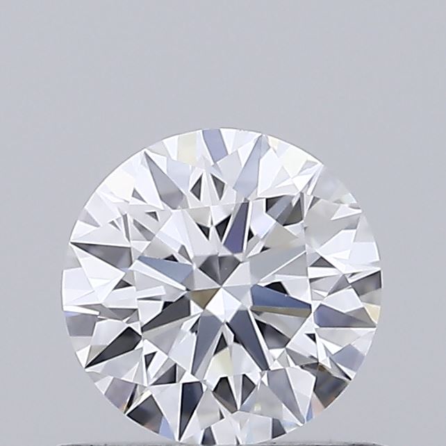0.52 Carat Round Shaped, Ideal Cut, D Color, VVS2 Clarity, IGI Certified Lab Grown Diamond