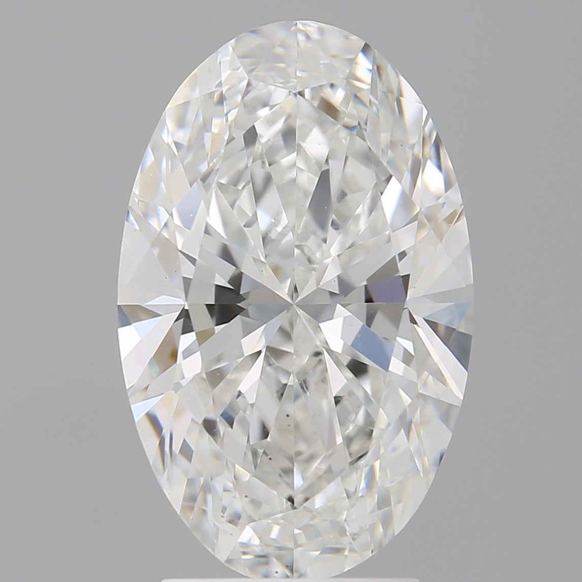 3.49 Carat Oval Shaped, Ideal Cut, E Color, VVS2 Clarity, IGI Certified Lab Grown Diamond