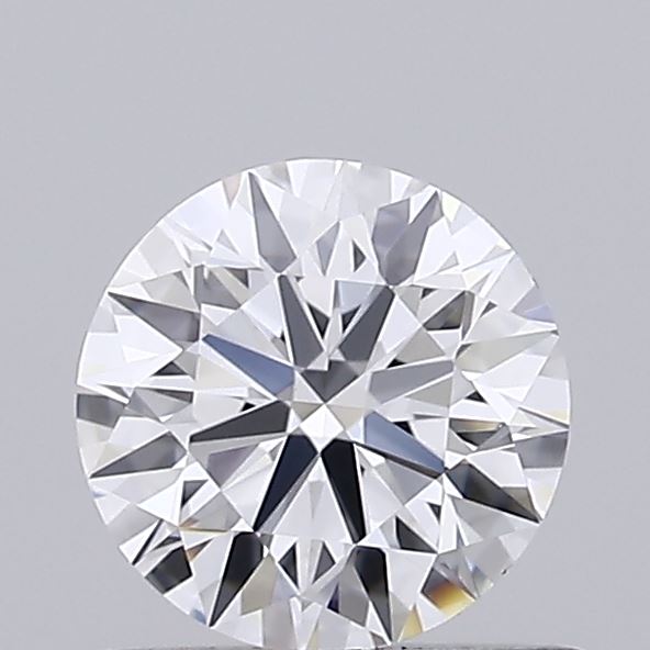 0.53 Carat Round Shaped, Ideal Cut, D Color, VVS2 Clarity, IGI Certified Lab Grown Diamond