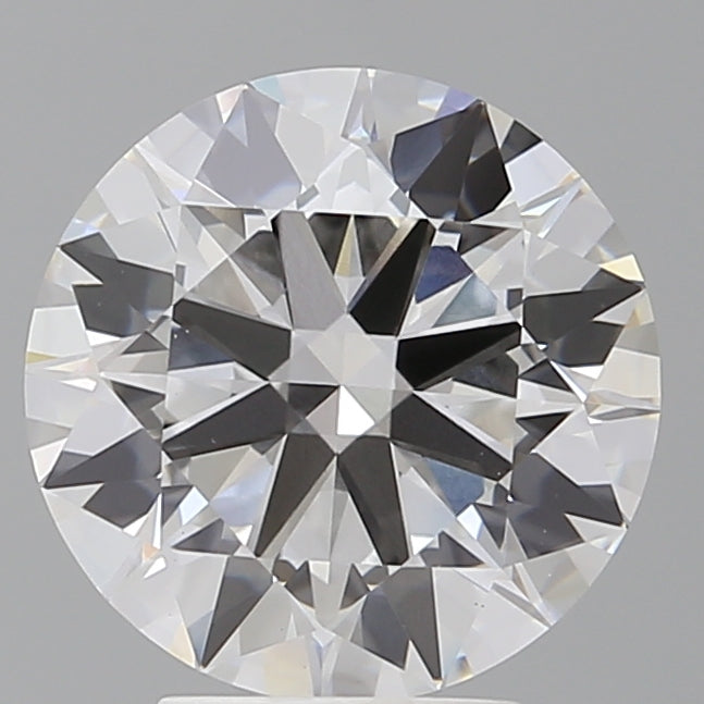 4.02 Carat Round Shaped, Ideal Cut, E Color, VVS2 Clarity, IGI Certified Lab Grown Diamond