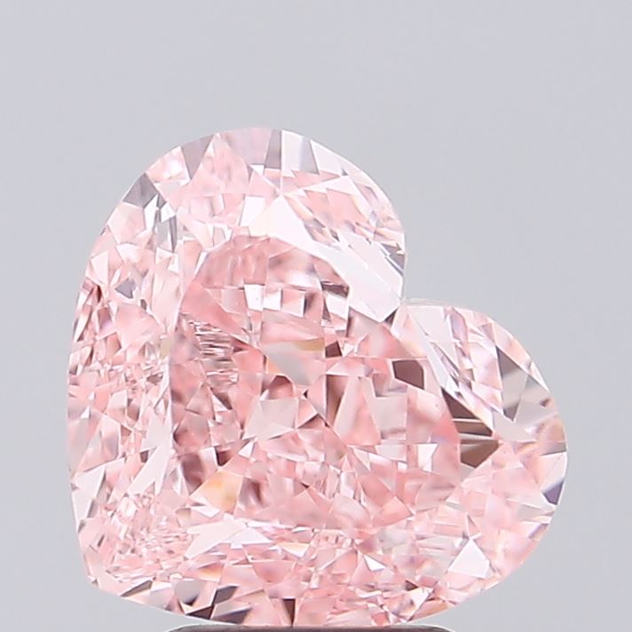 4.00 Carat Heart Shaped, Ideal Cut, VVS2 Clarity, IGI Certified Lab Grown Diamond