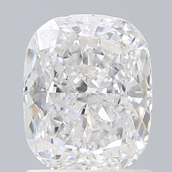 1.55 Carat Cushion Shaped, Ideal Cut, E Color, VS2 Clarity, IGI Certified Lab Grown Diamond