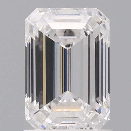1.60 Carat Emerald Shaped, Ideal Cut, D Color, VVS2 Clarity, IGI Certified Lab Grown Diamond