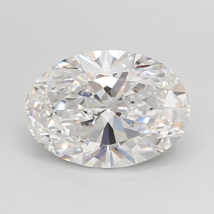1.57 Carat Oval Shaped, Ideal Cut, E Color, VS1 Clarity, IGI Certified Lab Grown Diamond