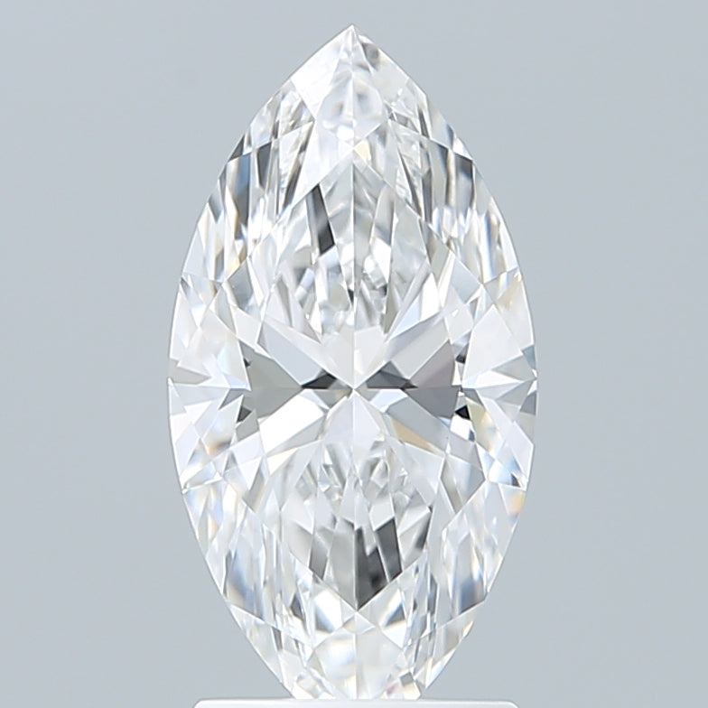 2.10 Carat Marquise Shaped, Ideal Cut, D Color, VVS2 Clarity, IGI Certified Lab Grown Diamond