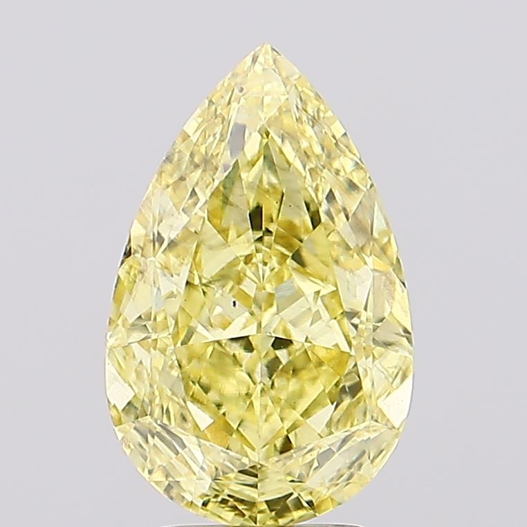 4.04 Carat Pear Shaped, Ideal Cut, SI1 Clarity, IGI Certified Lab Grown Diamond