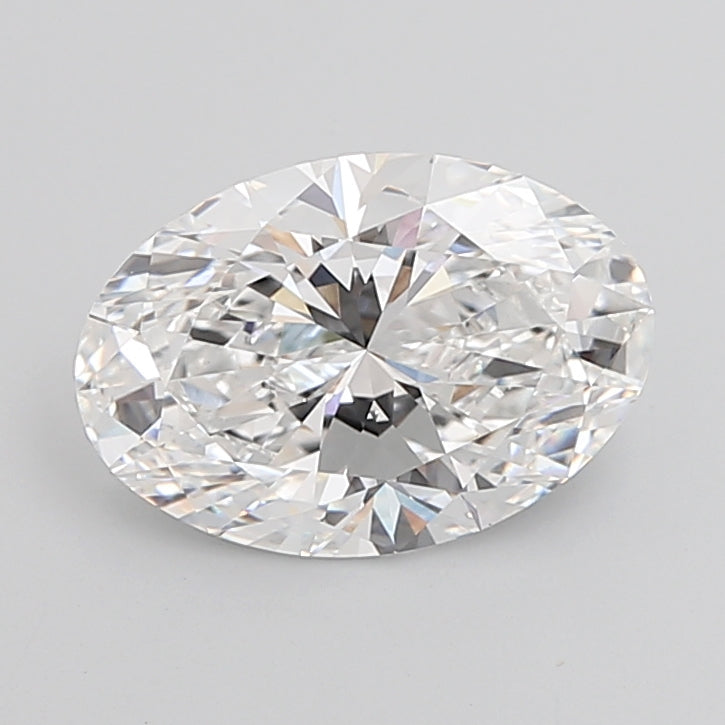 5.04 Carat Oval Shaped, Ideal Cut, E Color, VVS2 Clarity, IGI Certified Lab Grown Diamond