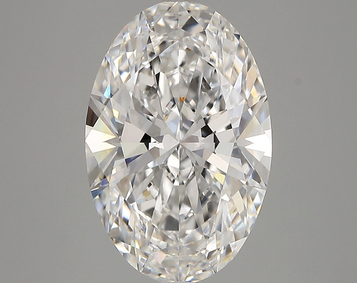 3.89 Carat Oval Shaped, Very Good Cut, E Color, VVS1 Clarity, IGI Certified Lab Grown Diamond