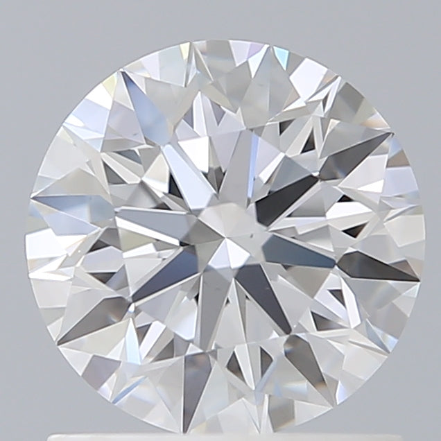 1.18 Carat Round Shaped, Ideal Cut, D Color, VS2 Clarity, IGI Certified Lab Grown Diamond