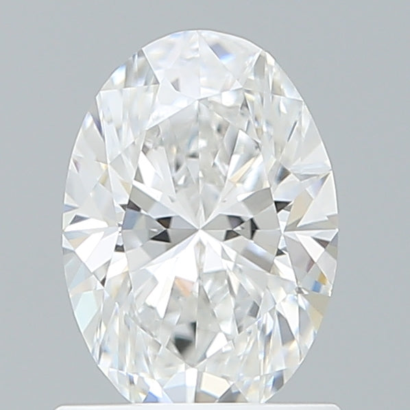 1.06 Carat Oval Shaped, Excellent Cut, D Color, VVS1 Clarity, IGI Certified Lab Grown Diamond