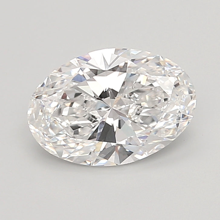 6.05 Carat Oval Shaped, Ideal Cut, E Color, VVS2 Clarity, IGI Certified Lab Grown Diamond