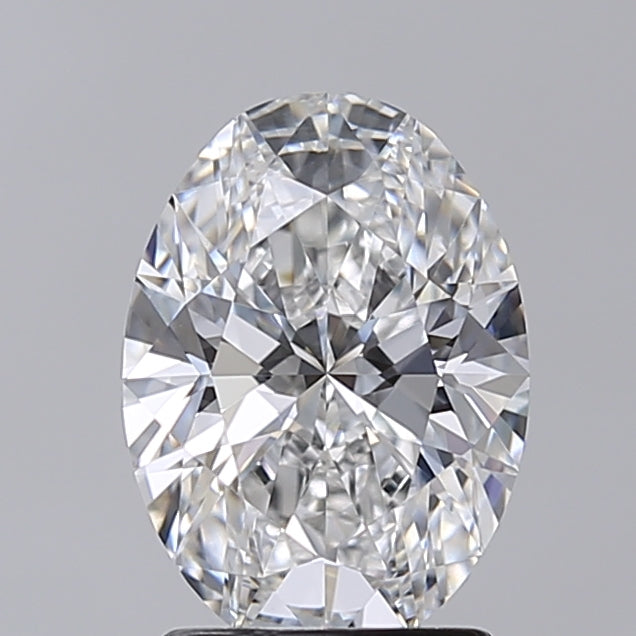 2.01 Carat Oval Shaped, Excellent Cut, D Color, VVS2 Clarity, IGI Certified Lab Grown Diamond