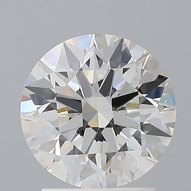 2.09 Carat Round Shaped, Ideal Cut, F Color, VVS2 Clarity, IGI Certified Lab Grown Diamond