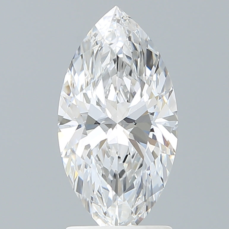 2.01 Carat Marquise Shaped, Ideal Cut, D Color, VVS2 Clarity, IGI Certified Lab Grown Diamond