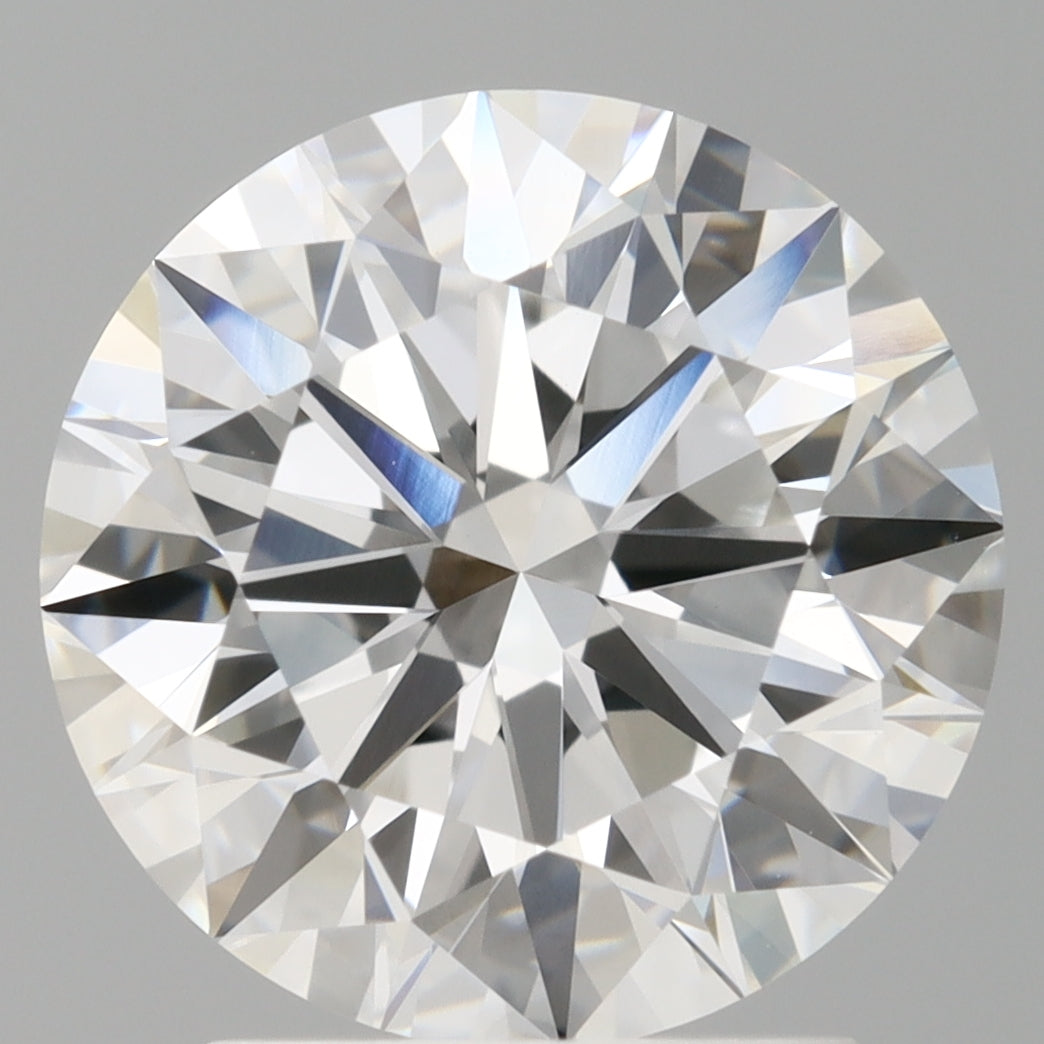 2.54 Carat Round Shaped, Ideal Cut, E Color, VVS2 Clarity, IGI Certified Lab Grown Diamond