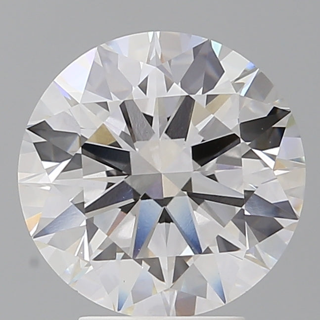 4.00 Carat Round Shaped, Ideal Cut, F Color, VVS2 Clarity, IGI Certified Lab Grown Diamond