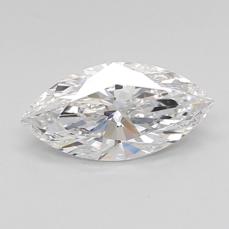 1.03 Carat Marquise Shaped, Ideal Cut, D Color, IF Clarity, IGI Certified Lab Grown Diamond