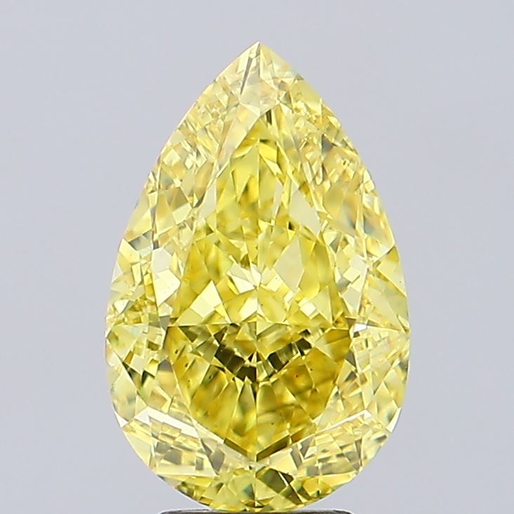 3.28 Carat Pear Shaped, Excellent Cut, VS1 Clarity, IGI Certified Lab Grown Diamond