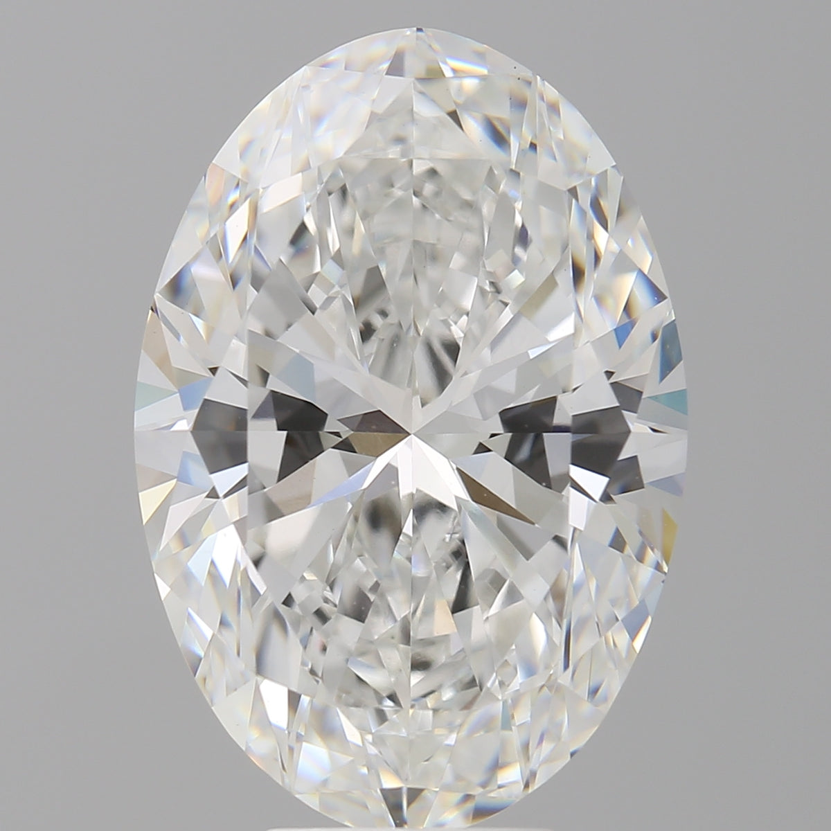 8.10 Carat Oval Shaped, Ideal Cut, E Color, VVS2 Clarity, IGI Certified Lab Grown Diamond