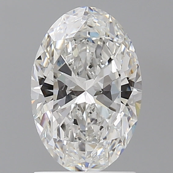 1.59 Carat Oval Shaped, Ideal Cut, E Color, VVS2 Clarity, IGI Certified Lab Grown Diamond