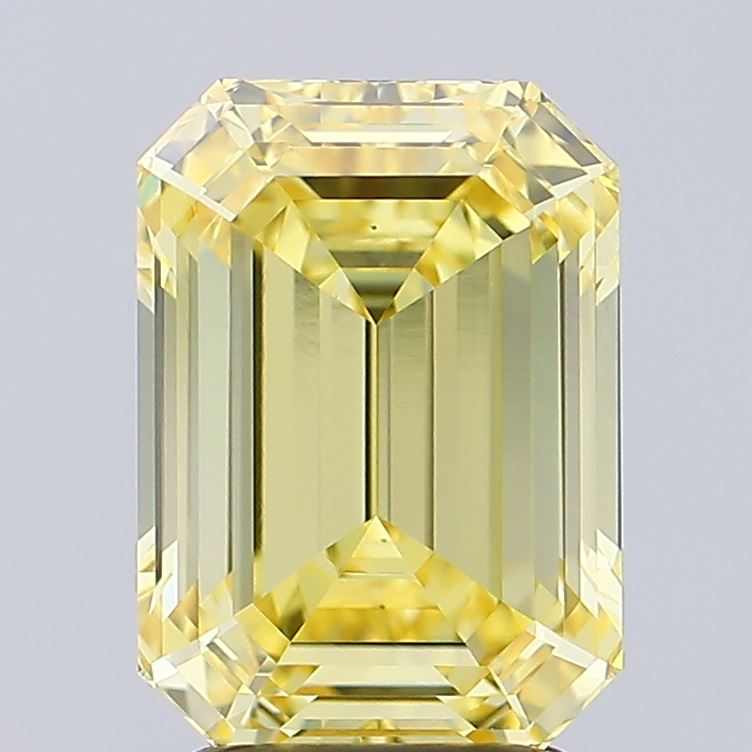 3.07 Carat Emerald Shaped, Ideal Cut, VS1 Clarity, IGI Certified Lab Grown Diamond