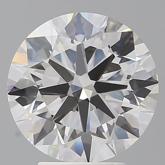 4.02 Carat Round Shaped, Ideal Cut, F Color, VVS2 Clarity, IGI Certified Lab Grown Diamond