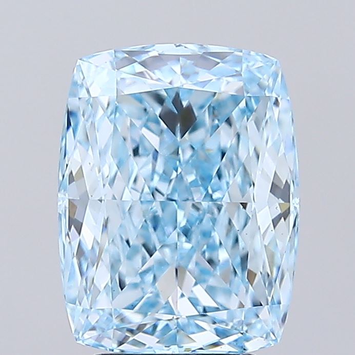3.55 Carat Cushion Shaped, Ideal Cut, VS1 Clarity, IGI Certified Lab Grown Diamond