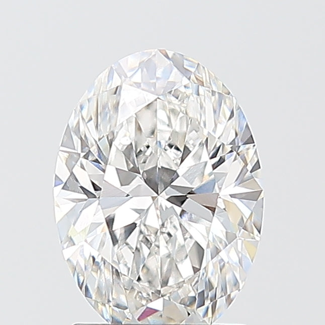 1.51 Carat Oval Shaped, Ideal Cut, E Color, VVS2 Clarity, IGI Certified Lab Grown Diamond