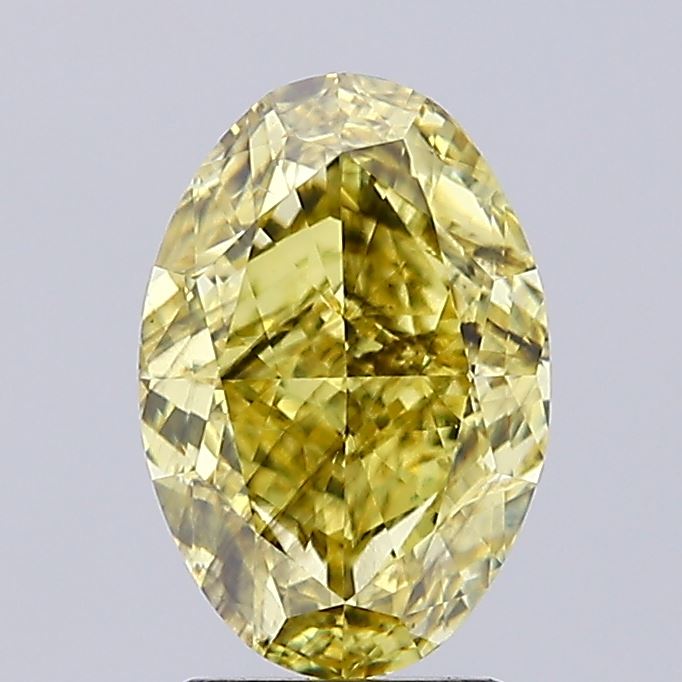 2.75 Carat Oval Shaped, Excellent Cut, SI2 Clarity, IGI Certified Lab Grown Diamond