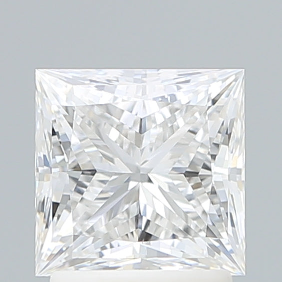 2.03 Carat Princess Shaped, Ideal Cut, E Color, VVS2 Clarity, IGI Certified Lab Grown Diamond