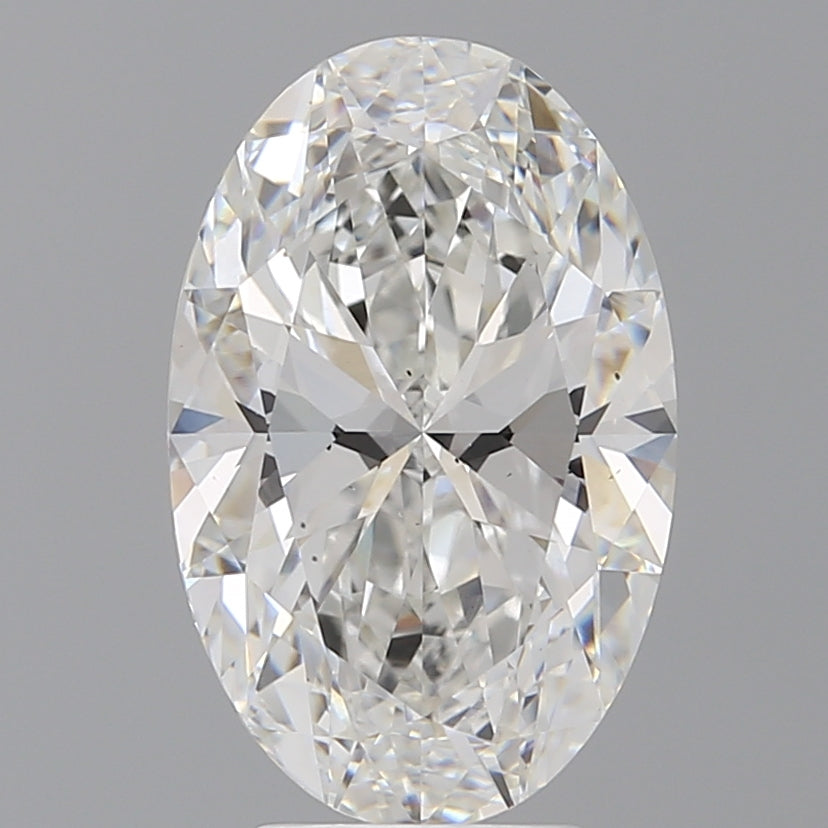 4.53 Carat Oval Shaped, Ideal Cut, E Color, VS2 Clarity, IGI Certified Lab Grown Diamond