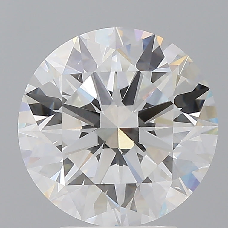4.00 Carat Round Shaped, Excellent Cut, E Color, VS1 Clarity, IGI Certified Lab Grown Diamond