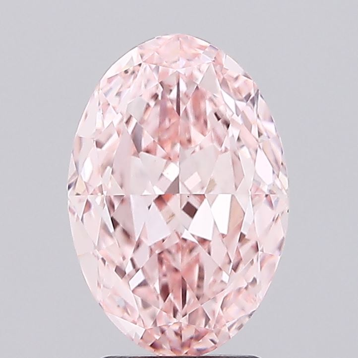 3.05 Carat Oval Shaped, Excellent Cut, VS1 Clarity, IGI Certified Lab Grown Diamond