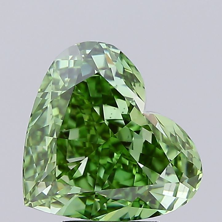 5.02 Carat Heart Shaped, Very Good Cut, VVS2 Clarity, IGI Certified Lab Grown Diamond