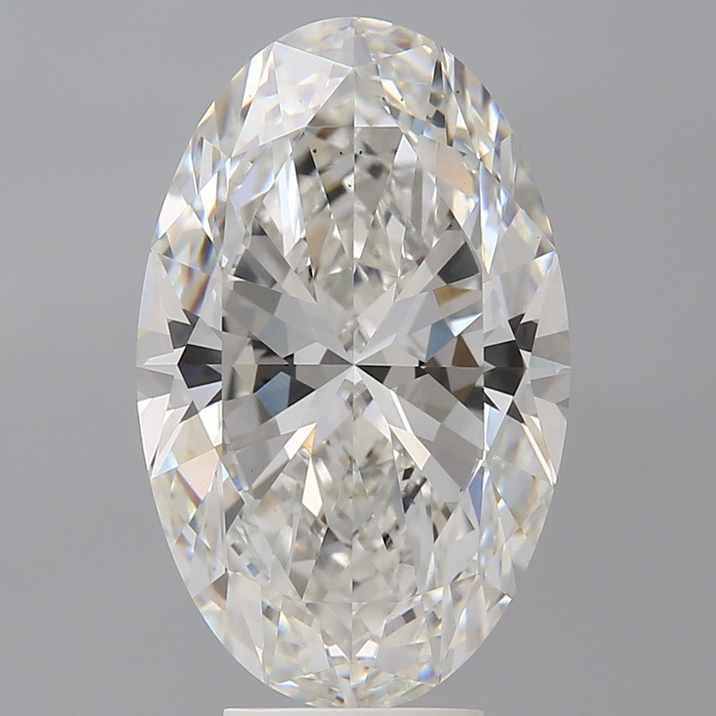 6.08 Carat Oval Shaped, Ideal Cut, F Color, VS1 Clarity, IGI Certified Lab Grown Diamond