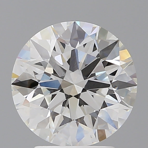 3.09 Carat Round Shaped, Excellent Cut, F Color, VVS2 Clarity, IGI Certified Lab Grown Diamond