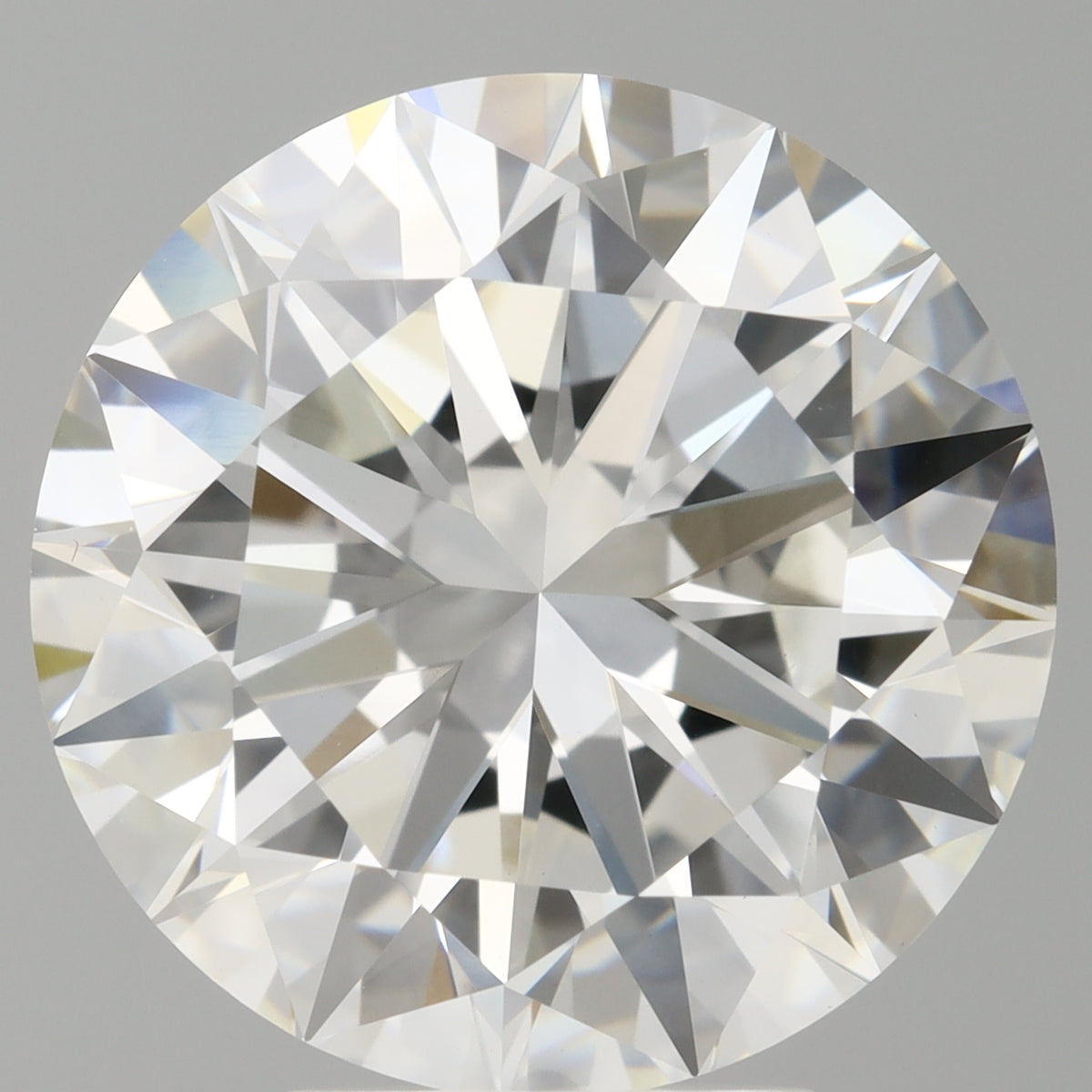 5.51 Carat Round Shaped, Excellent Cut, E Color, VVS2 Clarity, IGI Certified Lab Grown Diamond