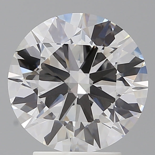 3.04 Carat Round Shaped, Ideal Cut, E Color, VVS2 Clarity, IGI Certified Lab Grown Diamond