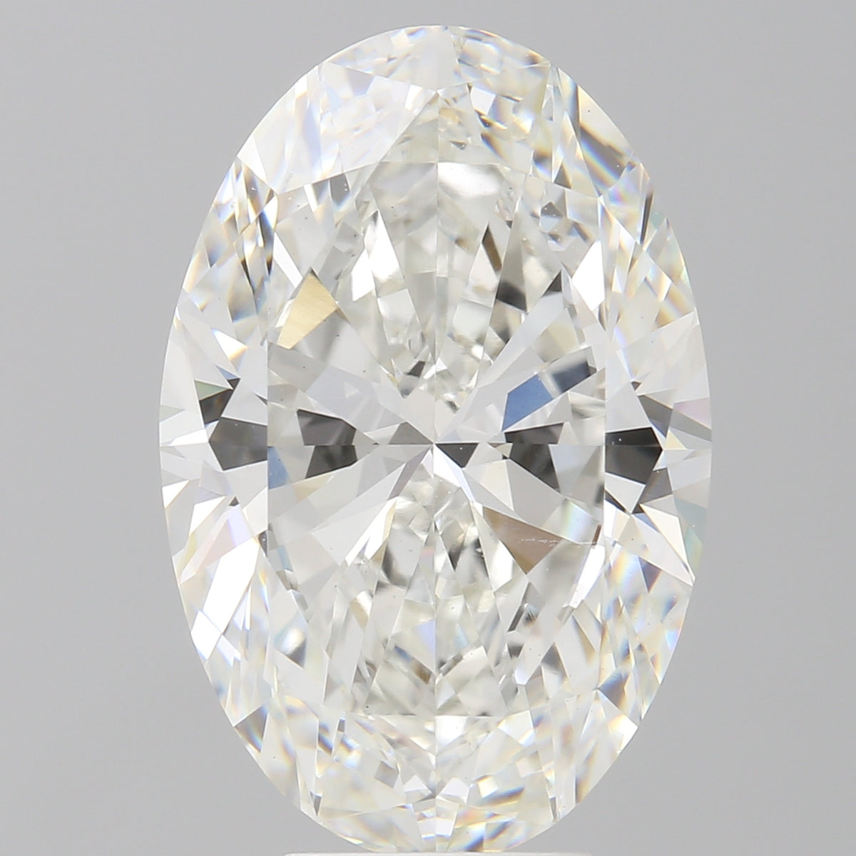 7.02 Carat Oval Shaped, Ideal Cut, F Color, VS1 Clarity, IGI Certified Lab Grown Diamond