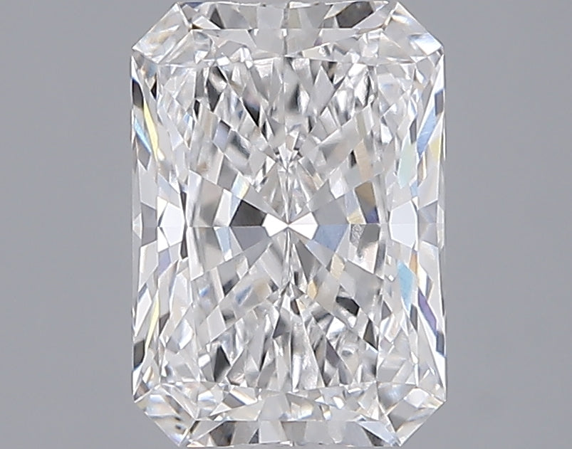 2.05 Carat Radiant Shaped, Ideal Cut, D Color, VVS1 Clarity, IGI Certified Lab Grown Diamond