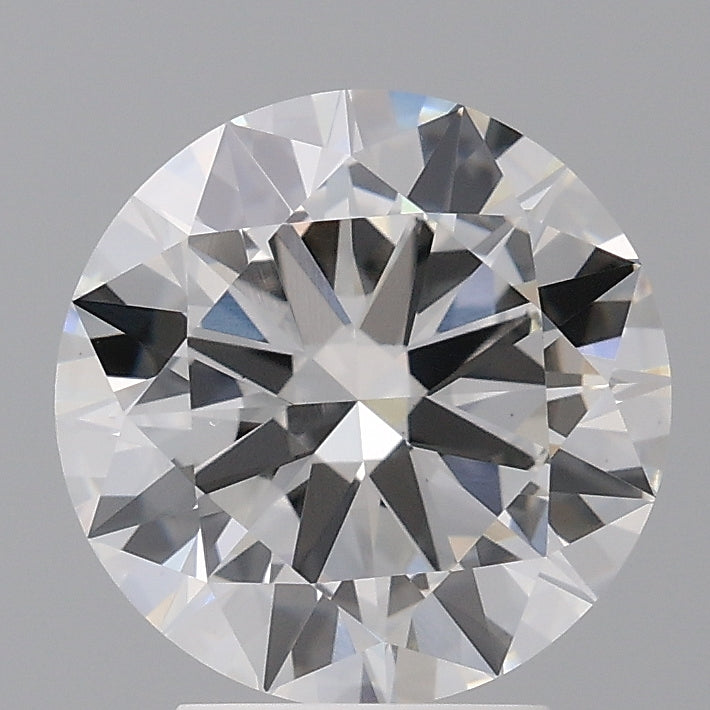 3.50 Carat Round Shaped, Excellent Cut, E Color, VS1 Clarity, IGI Certified Lab Grown Diamond